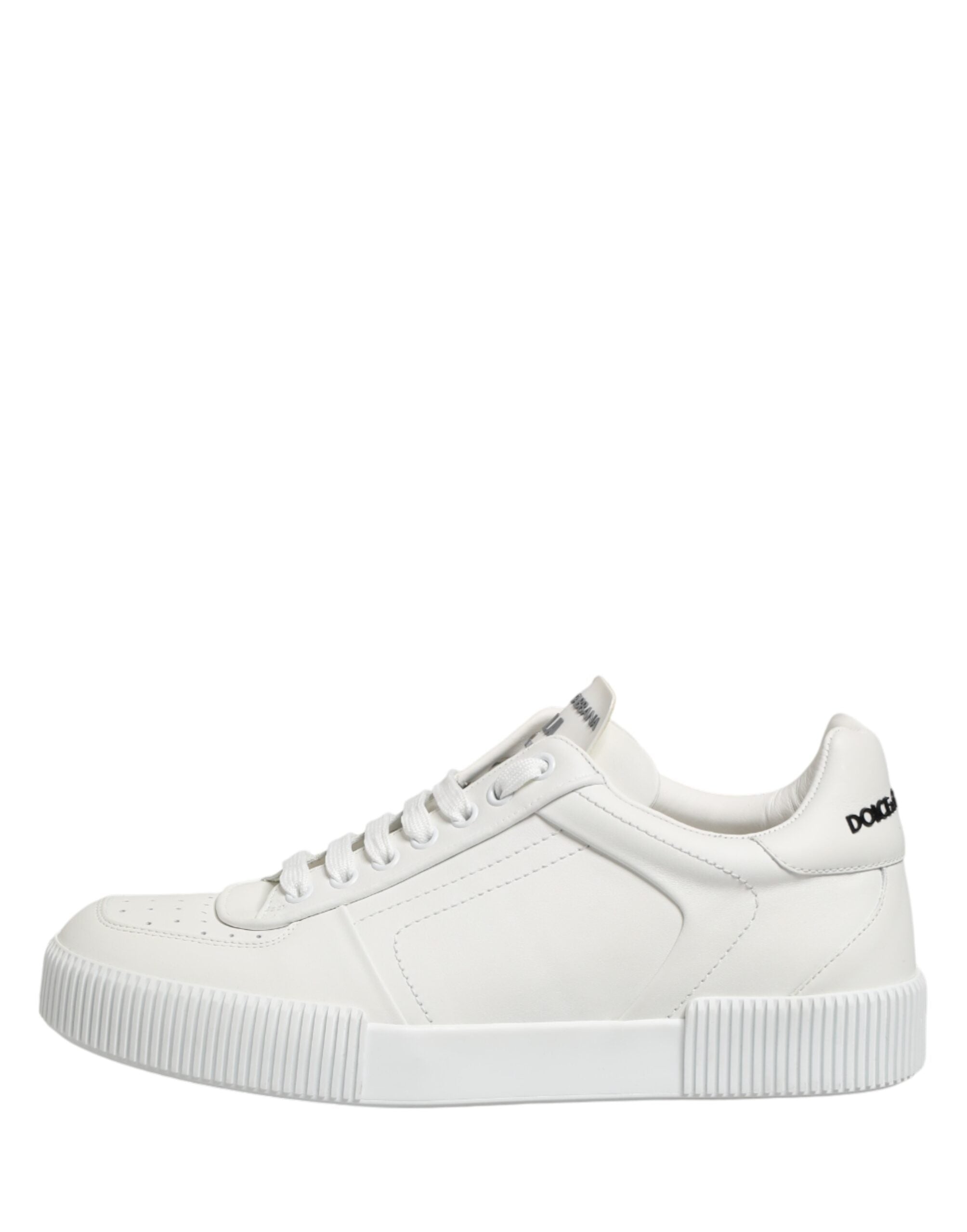 Dolce & Gabbana MIAMI Calf Low Top Men Sneakers White