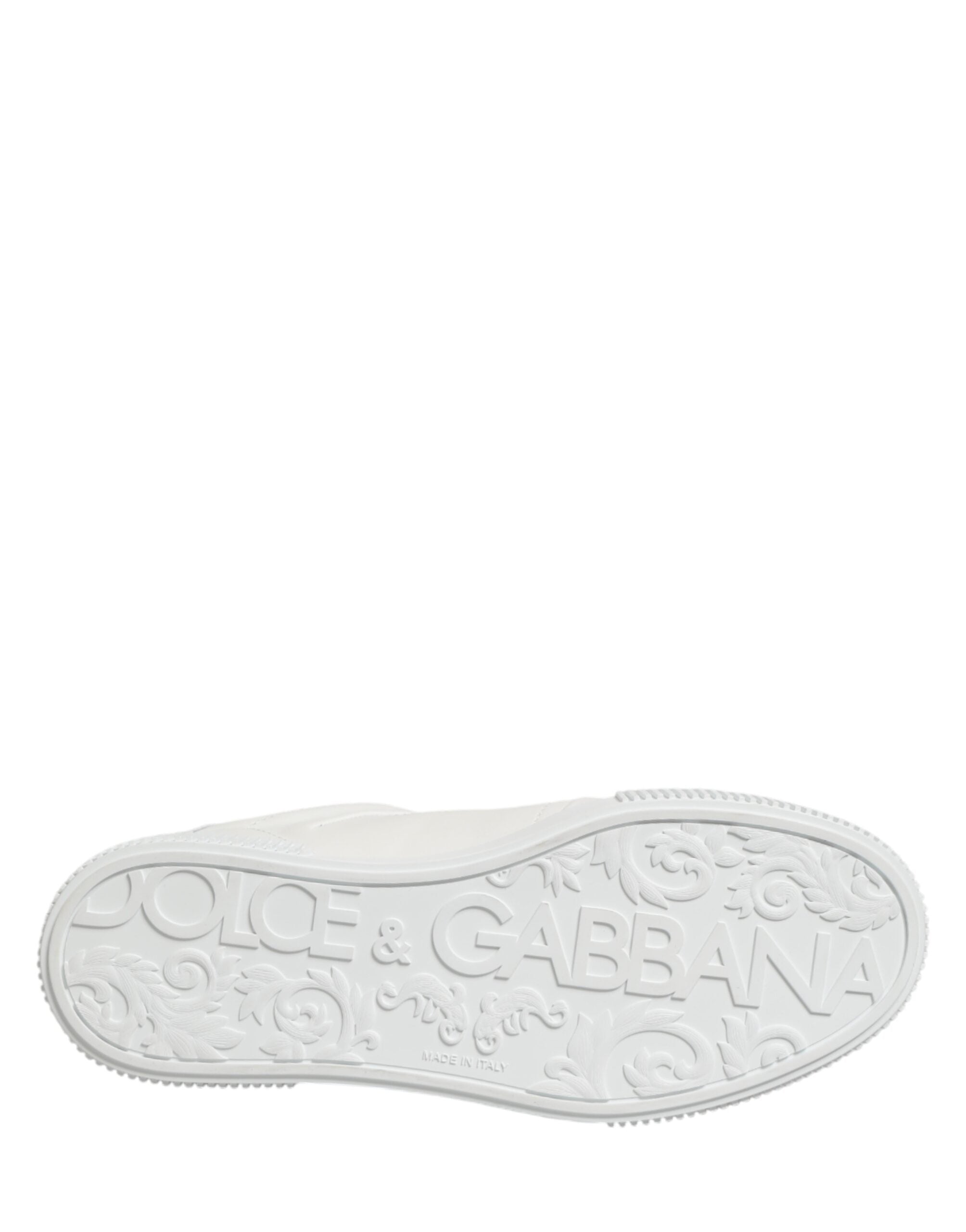 Dolce & Gabbana MIAMI Calf Low Top Men Sneakers White