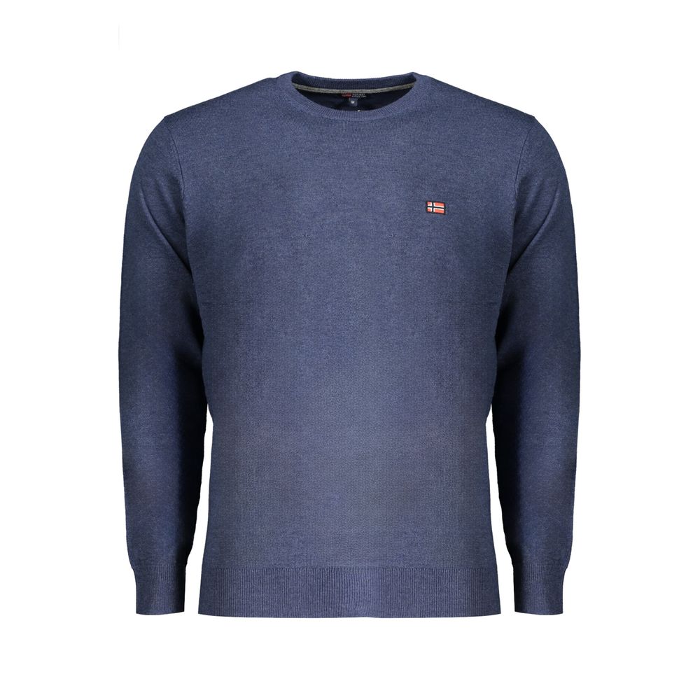 Norway 1963 Blue Polyester Sweater