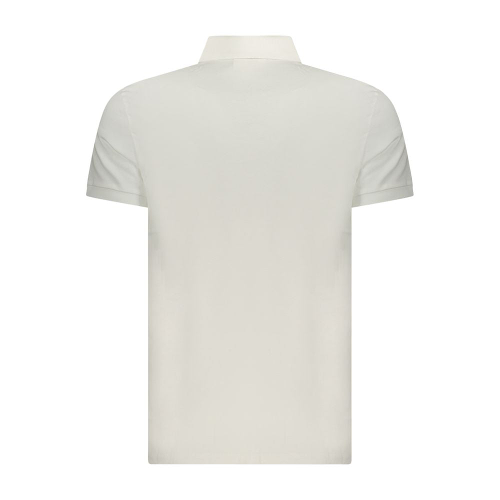 Calvin Klein Bianco Cotton Men Polo