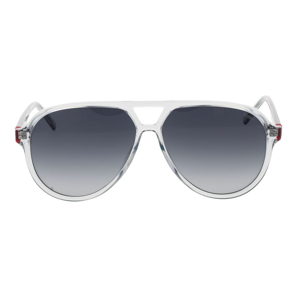 Hugo Boss Gray Stainless Steel Sunglasses - Luxe Marca