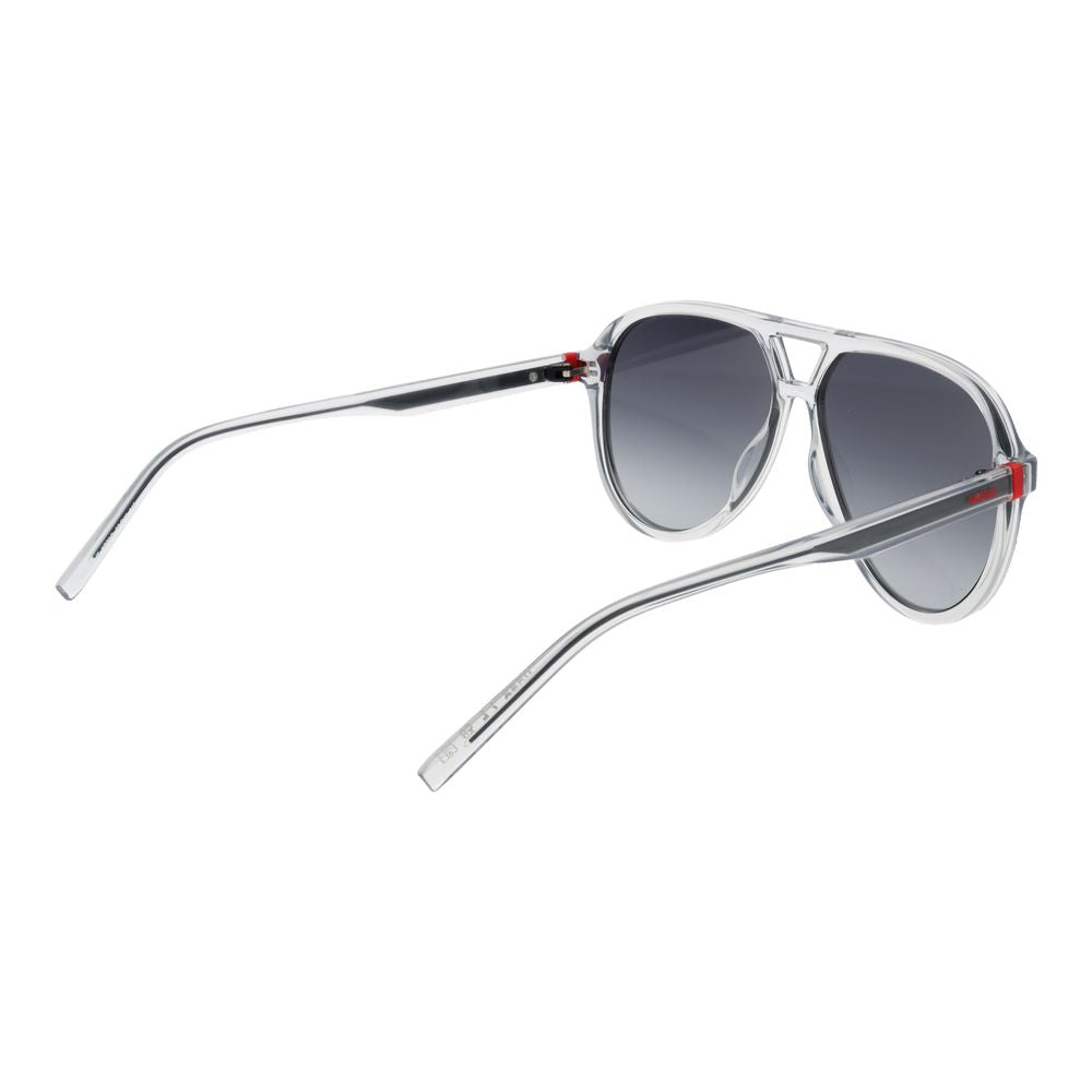 Hugo Boss Gray Stainless Steel Sunglasses - Luxe Marca