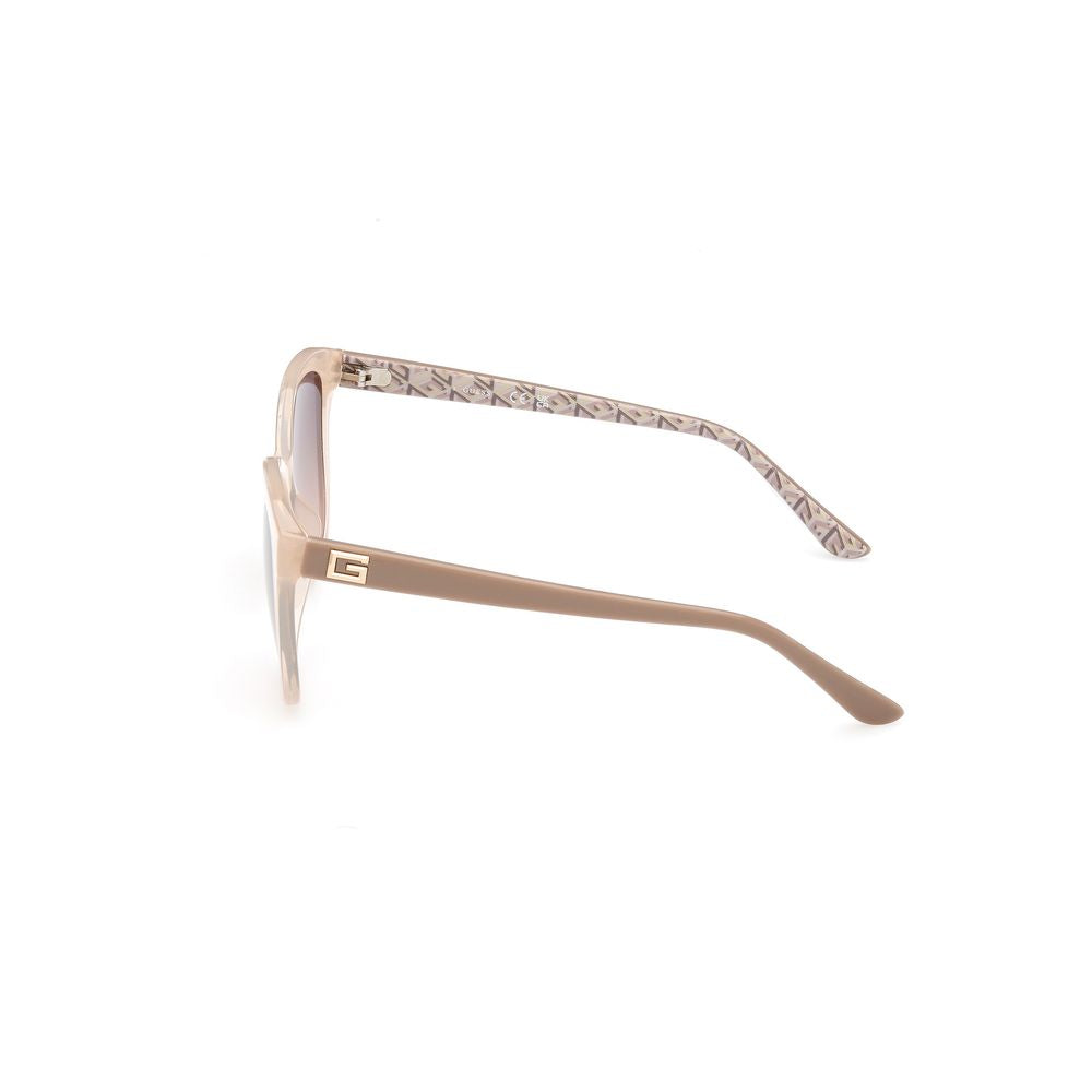 Guess Beige Resin Sunglasses