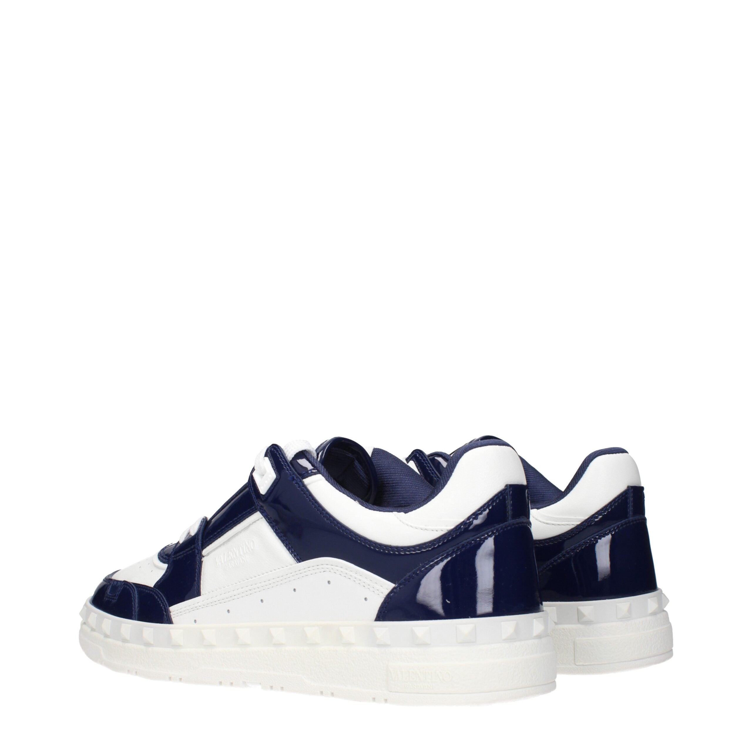 Valentino Garavani White Leather Low Top Sneakers