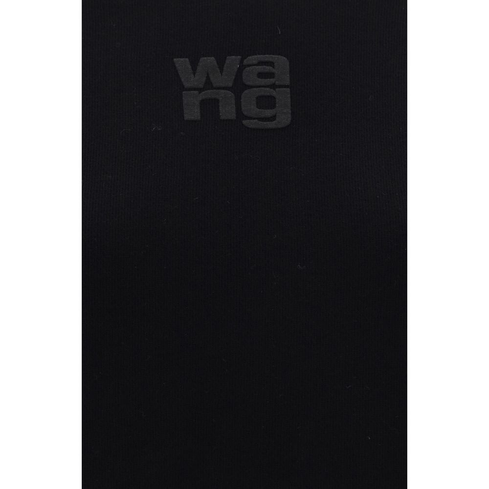 قميص ألكسندر وانغ القطني الأسود