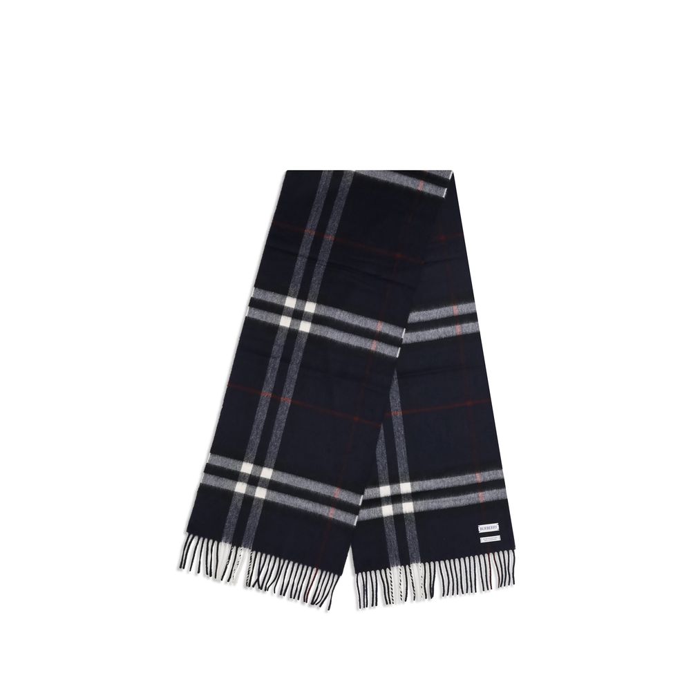 Burberry Blue Cashmere Scarf