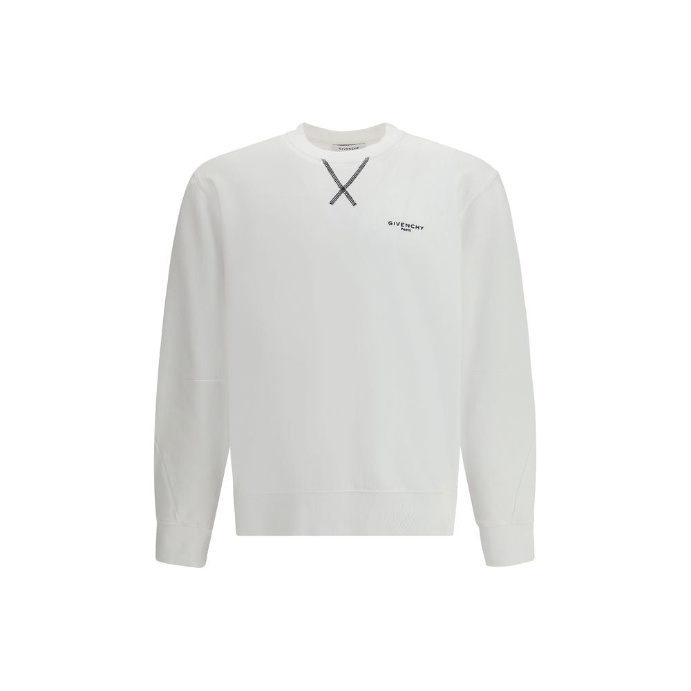 Givenchy White Cotton Sweatshirt