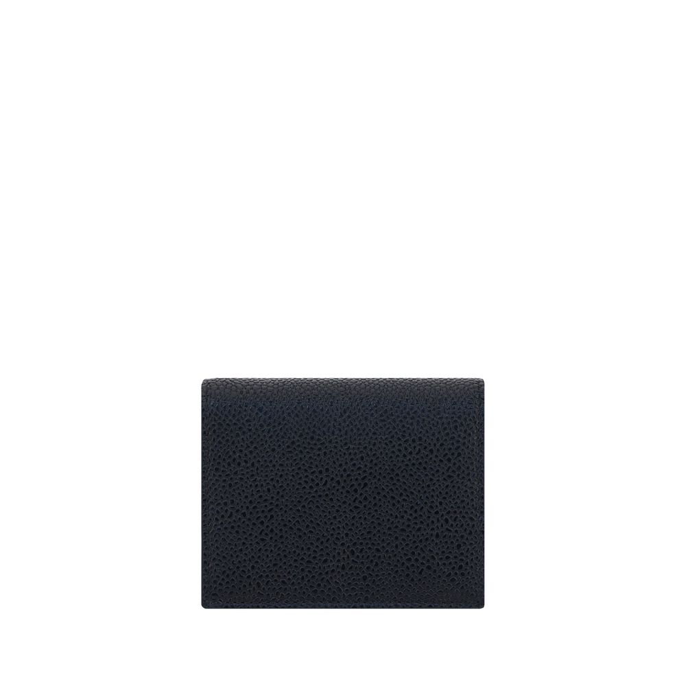 Thom Browne Black Calf Leather Bos Taurus Wallet