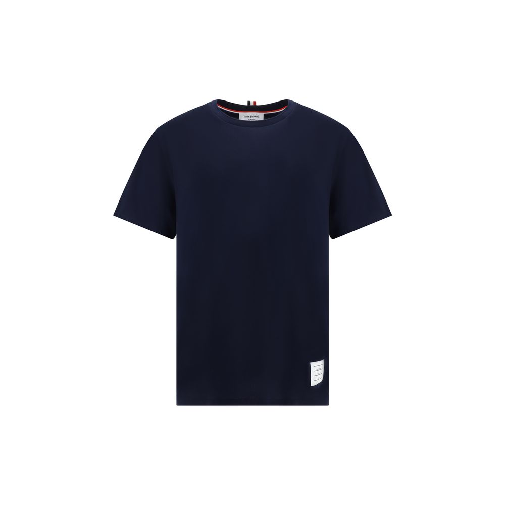 Thom Browne Blue Cotton T-Shirt