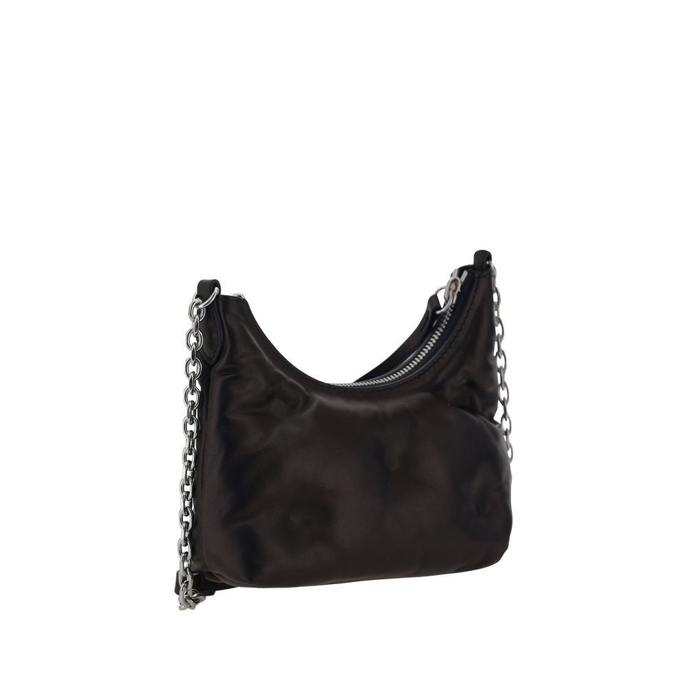 Margiela Black Lamb Ovis Aries Aries Shoulder Bag - Luxe Marca