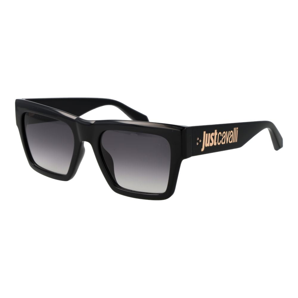 Just Cavalli Black Plastic Sunglasses