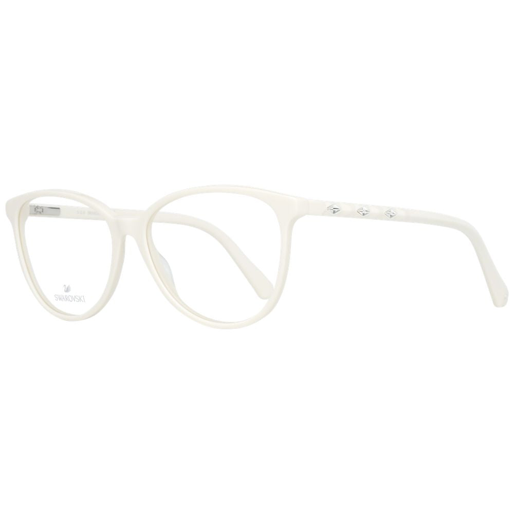 Swarovski Beige Plastic Glasses (Frames) - Luxe Marca