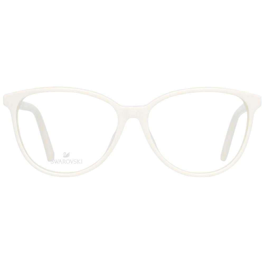 Swarovski Beige Plastic Glasses (Frames) - Luxe Marca