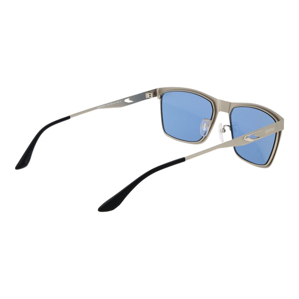 BMW Silver Metal Sunglasses