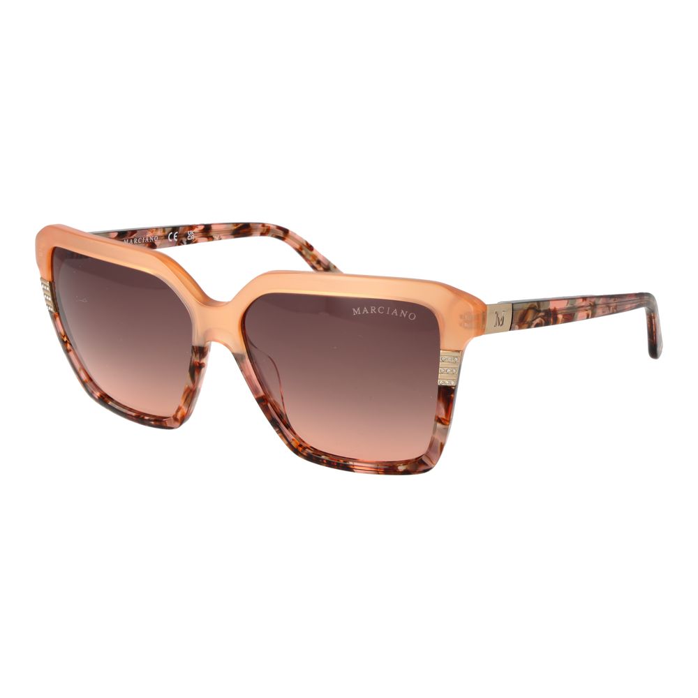 Marciano by Guess Orange Acetate Sunglasses - Luxe Marca