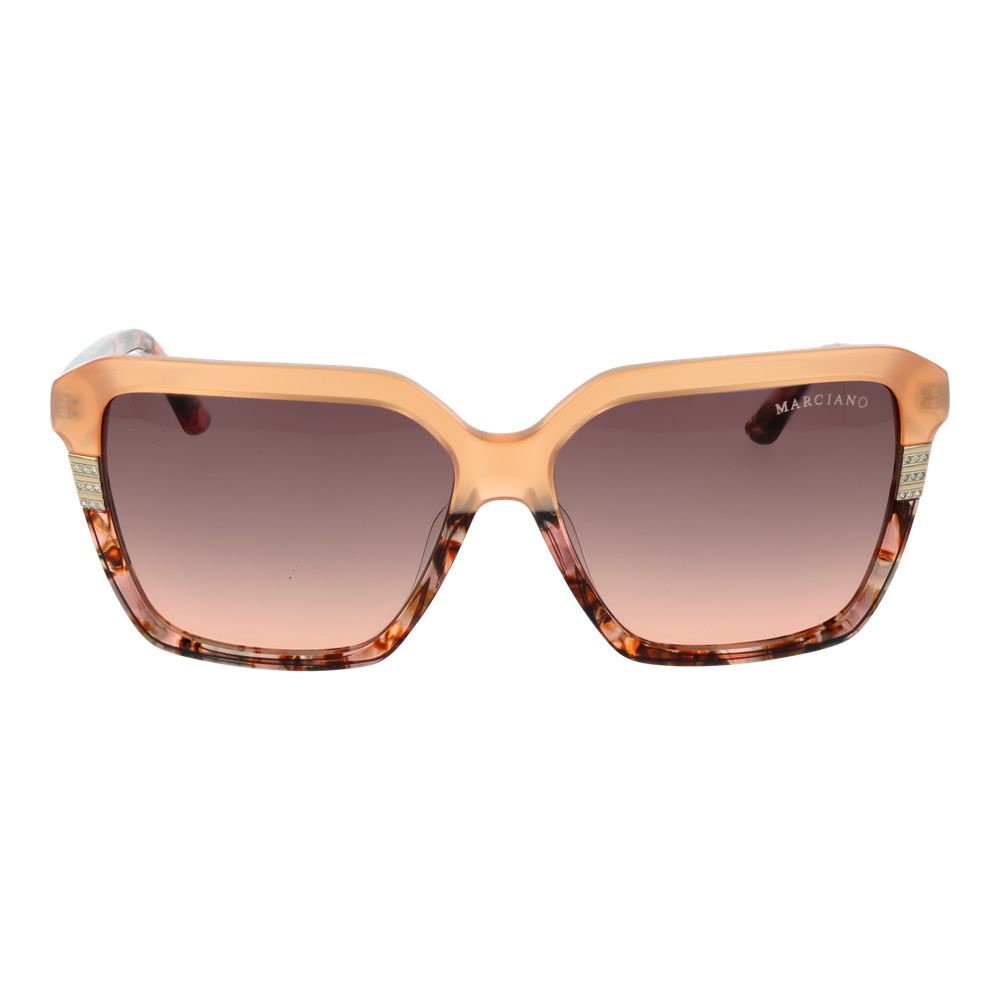 Marciano by Guess Orange Acetate Sunglasses - Luxe Marca