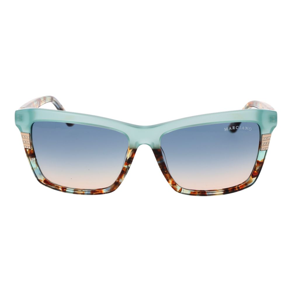 Marciano by Guess Turquoise Acetate Sunglasses - Luxe Marca