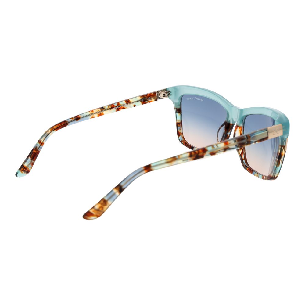 Marciano by Guess Turquoise Acetate Sunglasses - Luxe Marca
