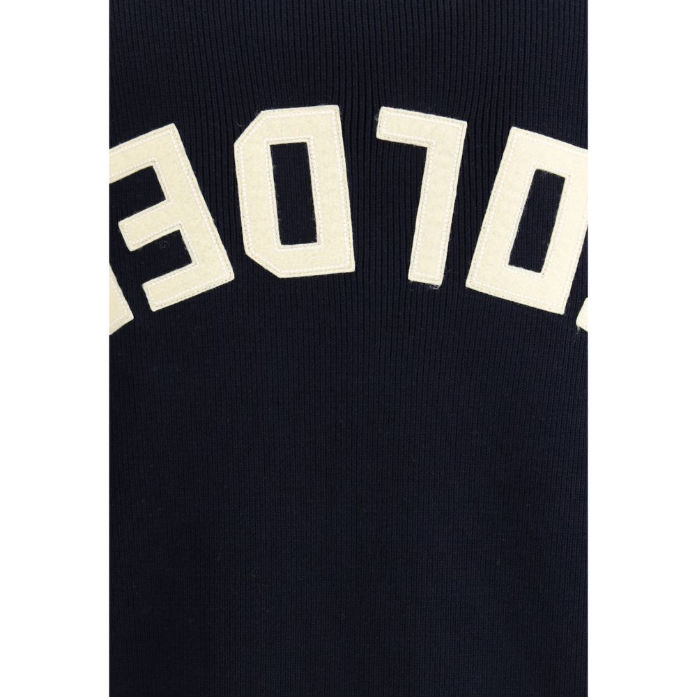 Golden Goose Blue Nylon Sweatshirt