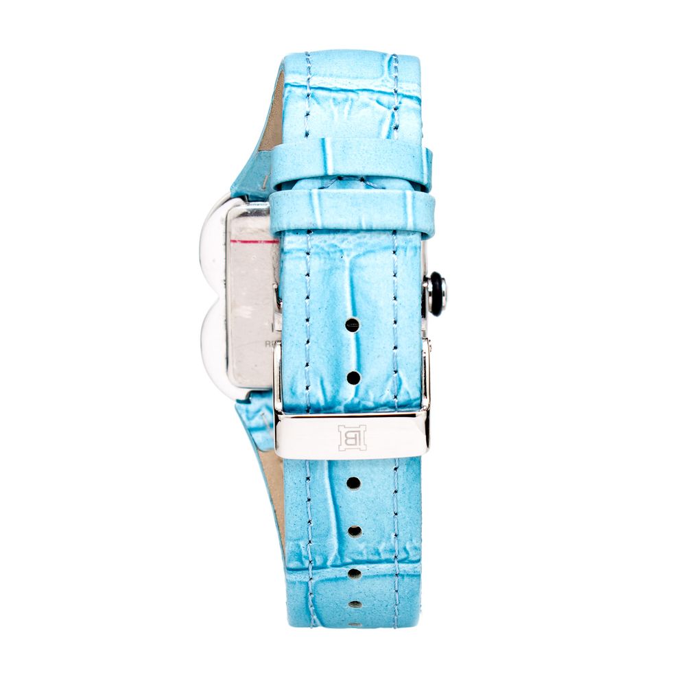 Laura Biagiotti Blue Leather Dress Watch