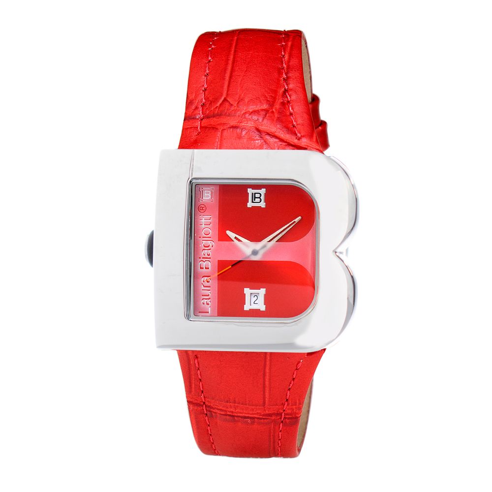 Laura Biagiotti Multicolor Leather Dress Watch