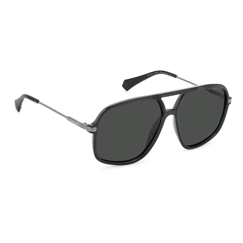 Polaroid Gray Plastic Sunglasses - Luxe Marca