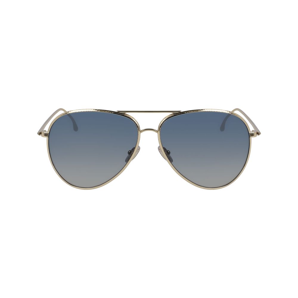 Victoria Beckham Gold Metal Sunglasses - Luxe Marca