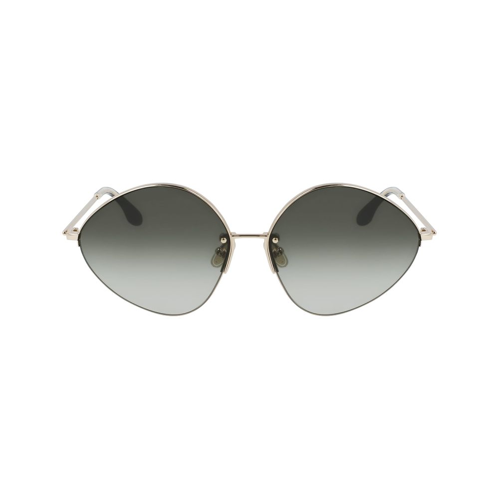 Victoria Beckham Gold Metal Sunglasses - Luxe Marca