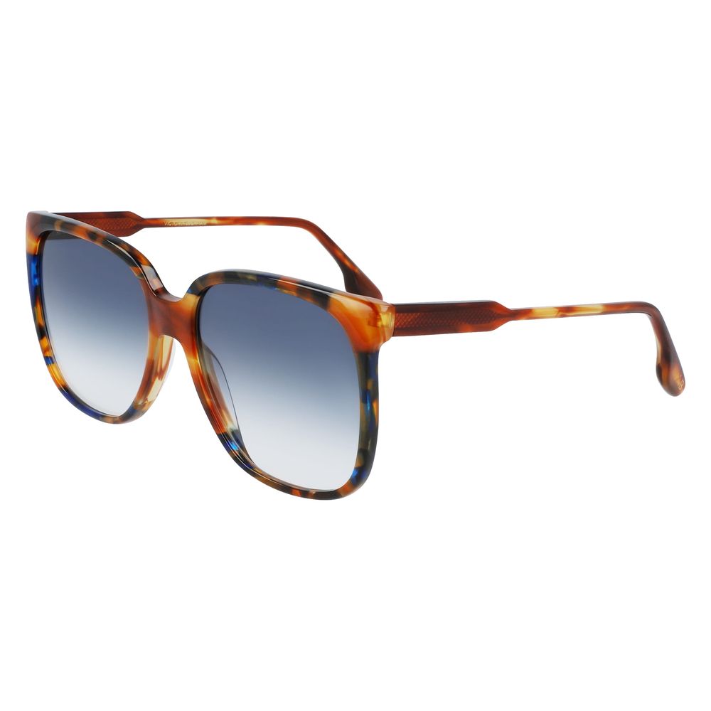 Victoria Beckham Brown Acetate Sunglasses - Luxe Marca