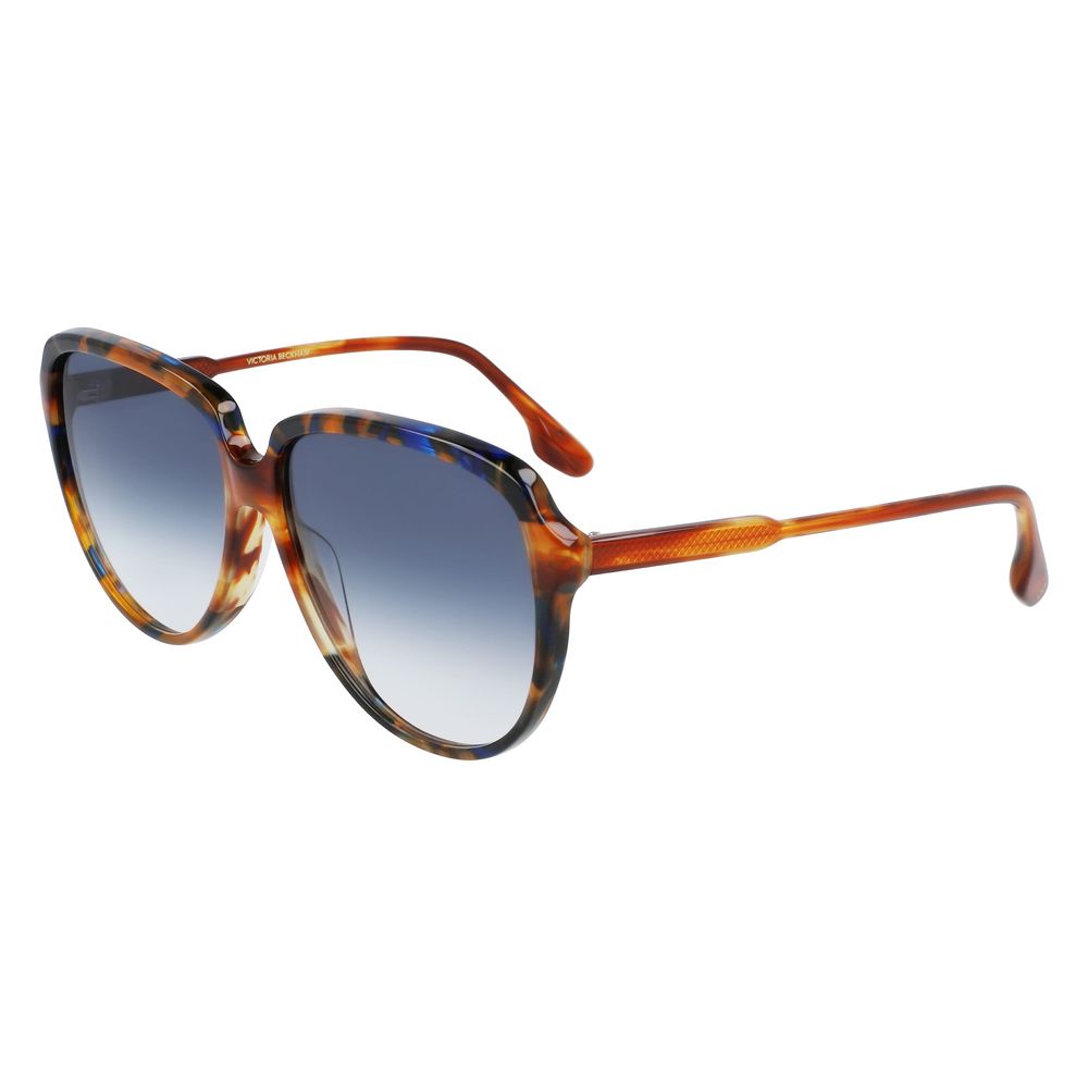 Victoria Beckham Brown Acetate Sunglasses - Luxe Marca