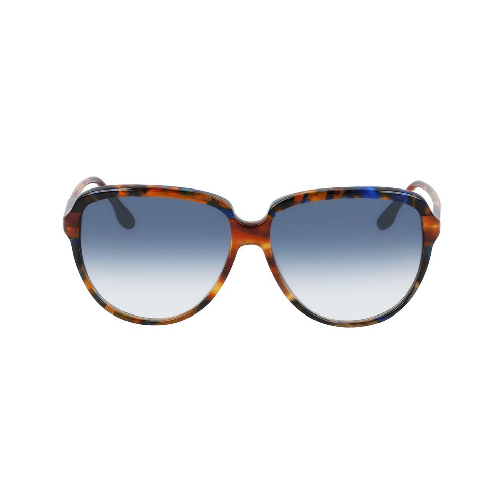 Victoria Beckham Brown Acetate Sunglasses - Luxe Marca