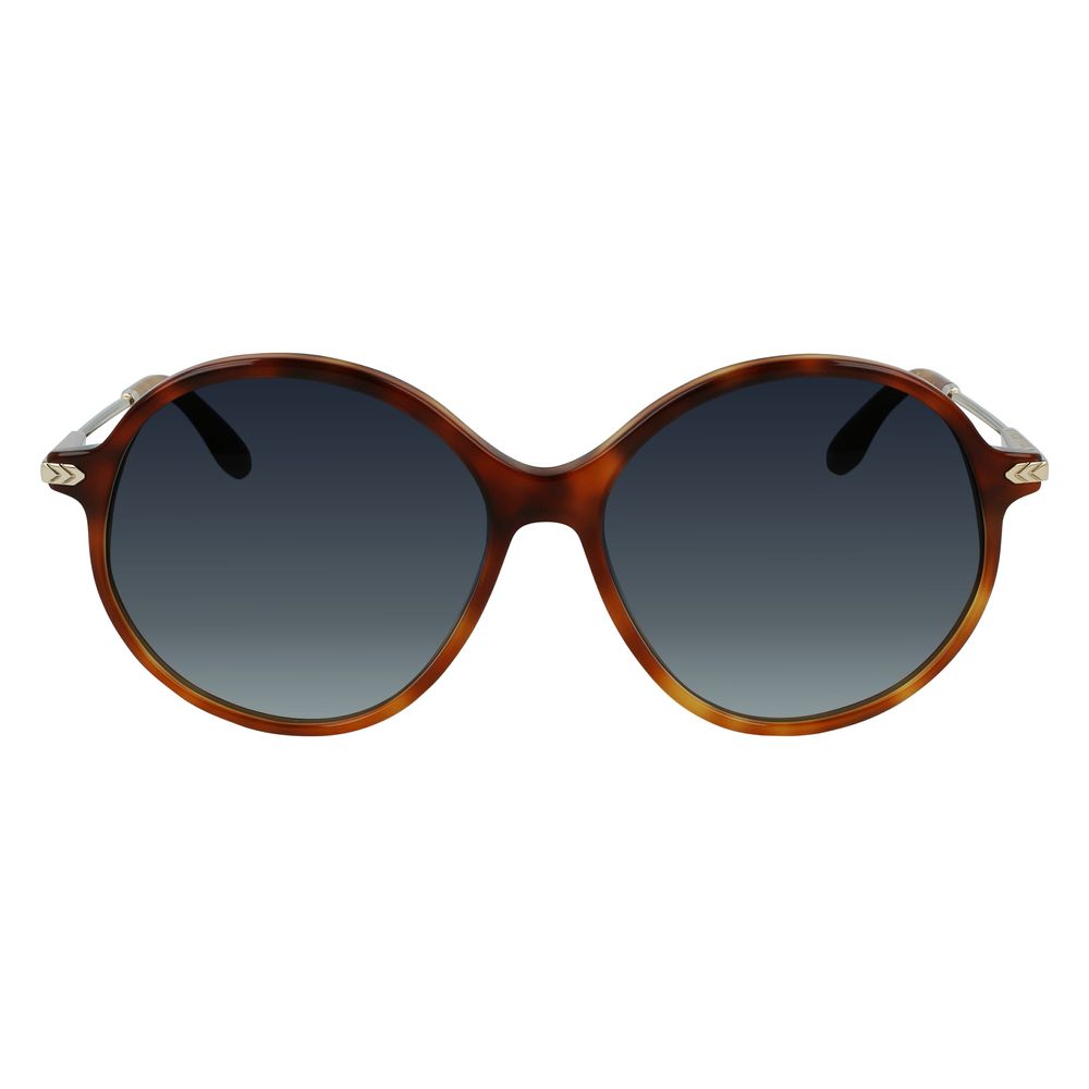 Victoria Beckham Brown Acetate Sunglasses - Luxe Marca
