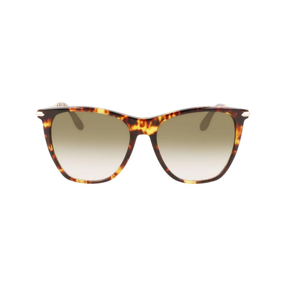 Victoria Beckham Brown Acetate Sunglasses - Luxe Marca