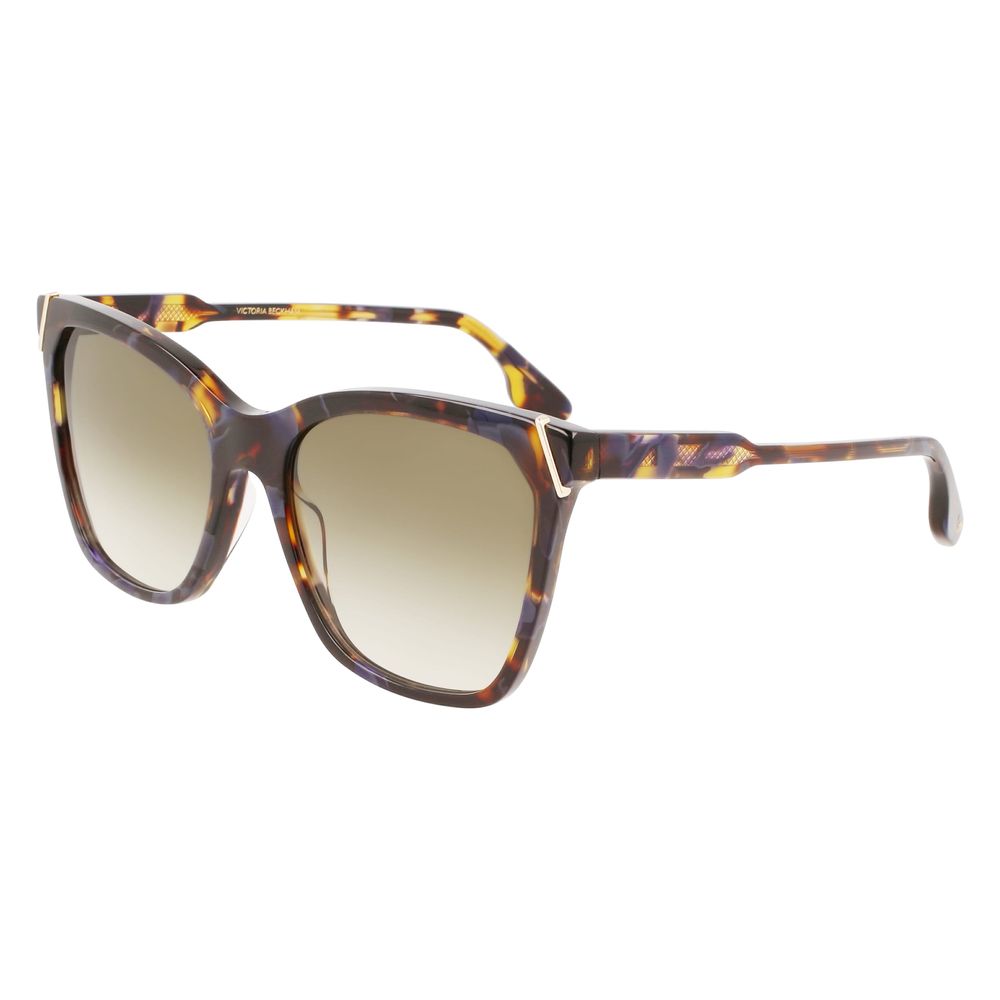 Victoria Beckham Blue Acetate Sunglasses - Luxe Marca