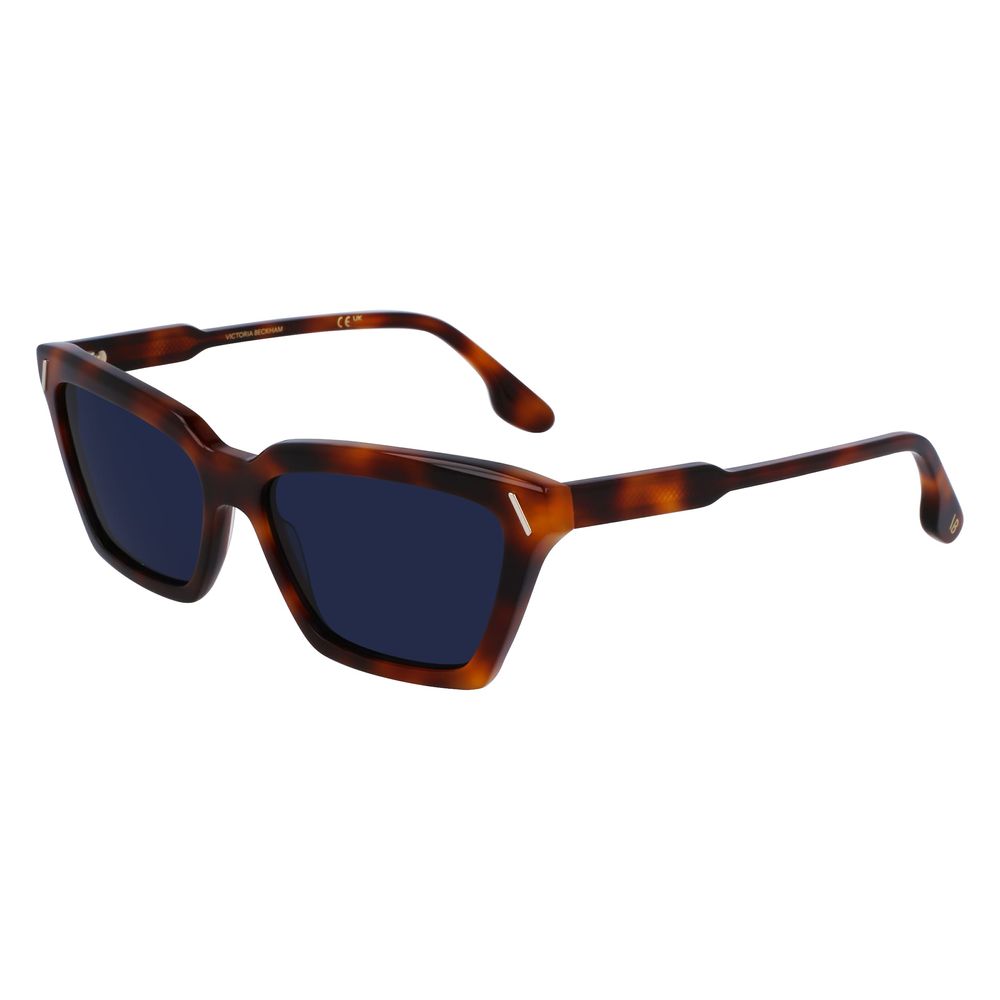 Victoria Beckham Brown Acetate Sunglasses - Luxe Marca