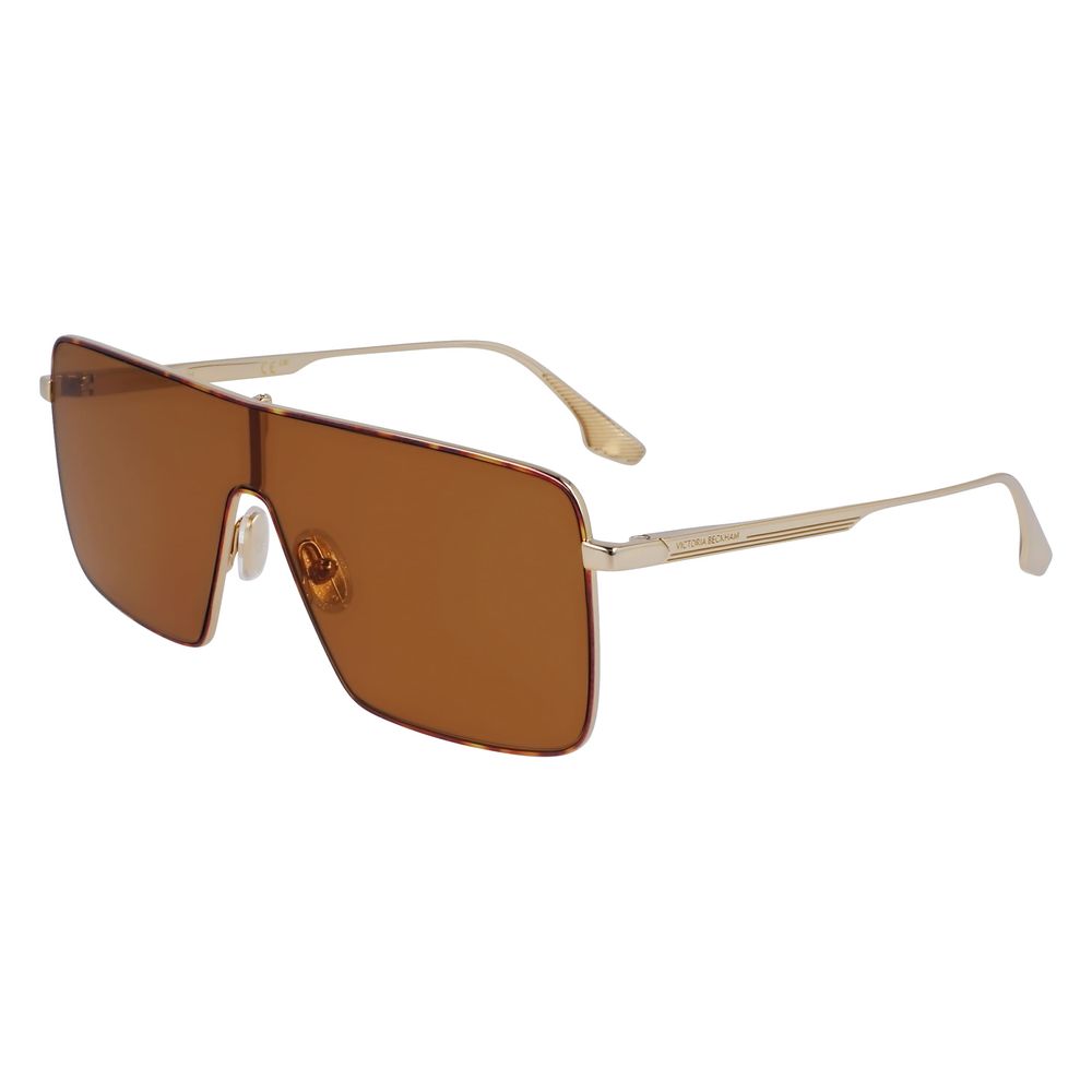 Victoria Beckham Gold Metal Sunglasses - Luxe Marca