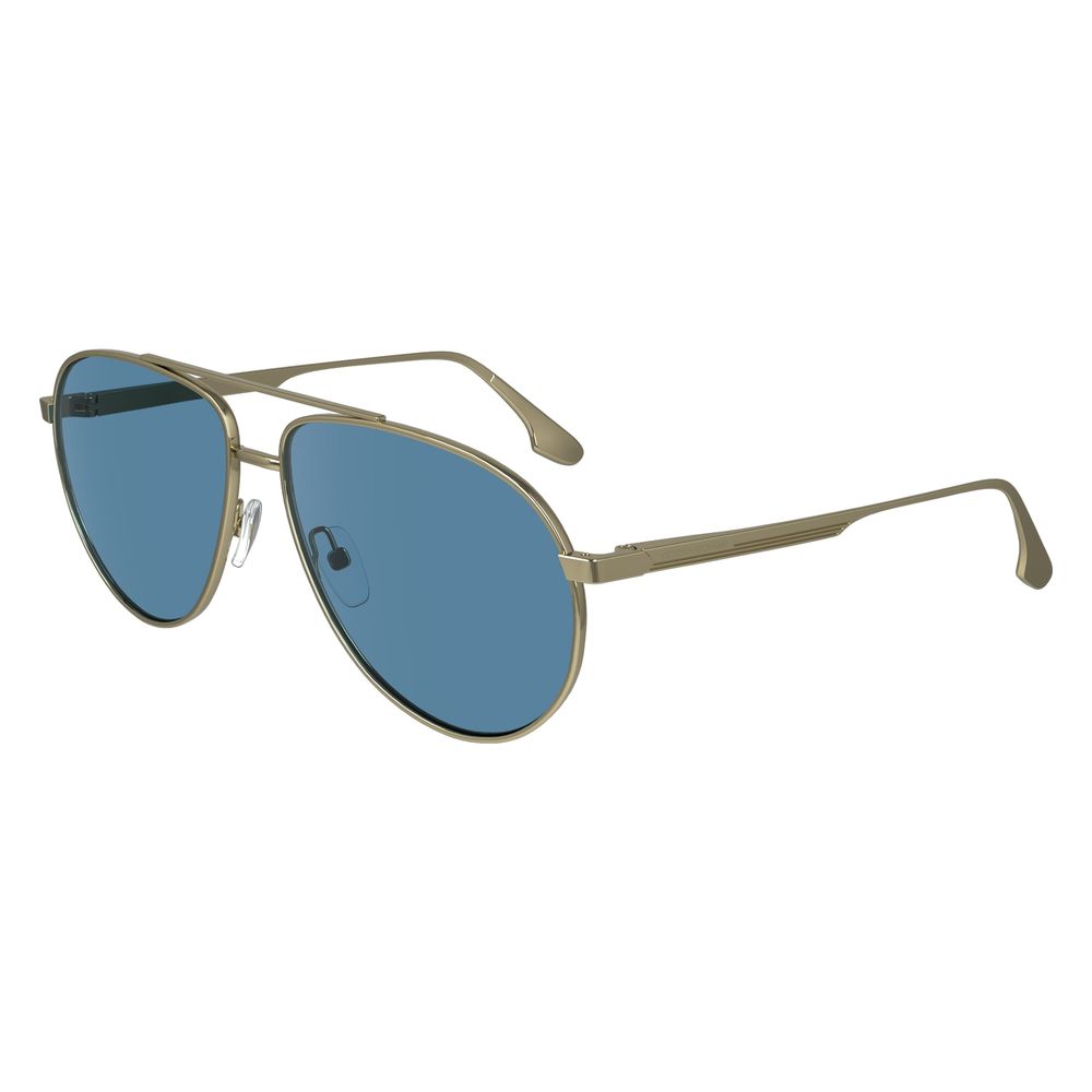 Victoria Beckham Gold Metal Sunglasses - Luxe Marca