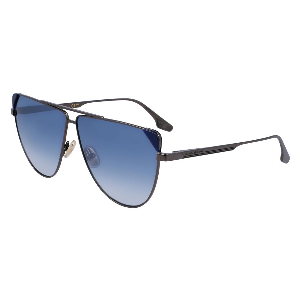 Victoria Beckham Blue Metal Sunglasses - Luxe Marca