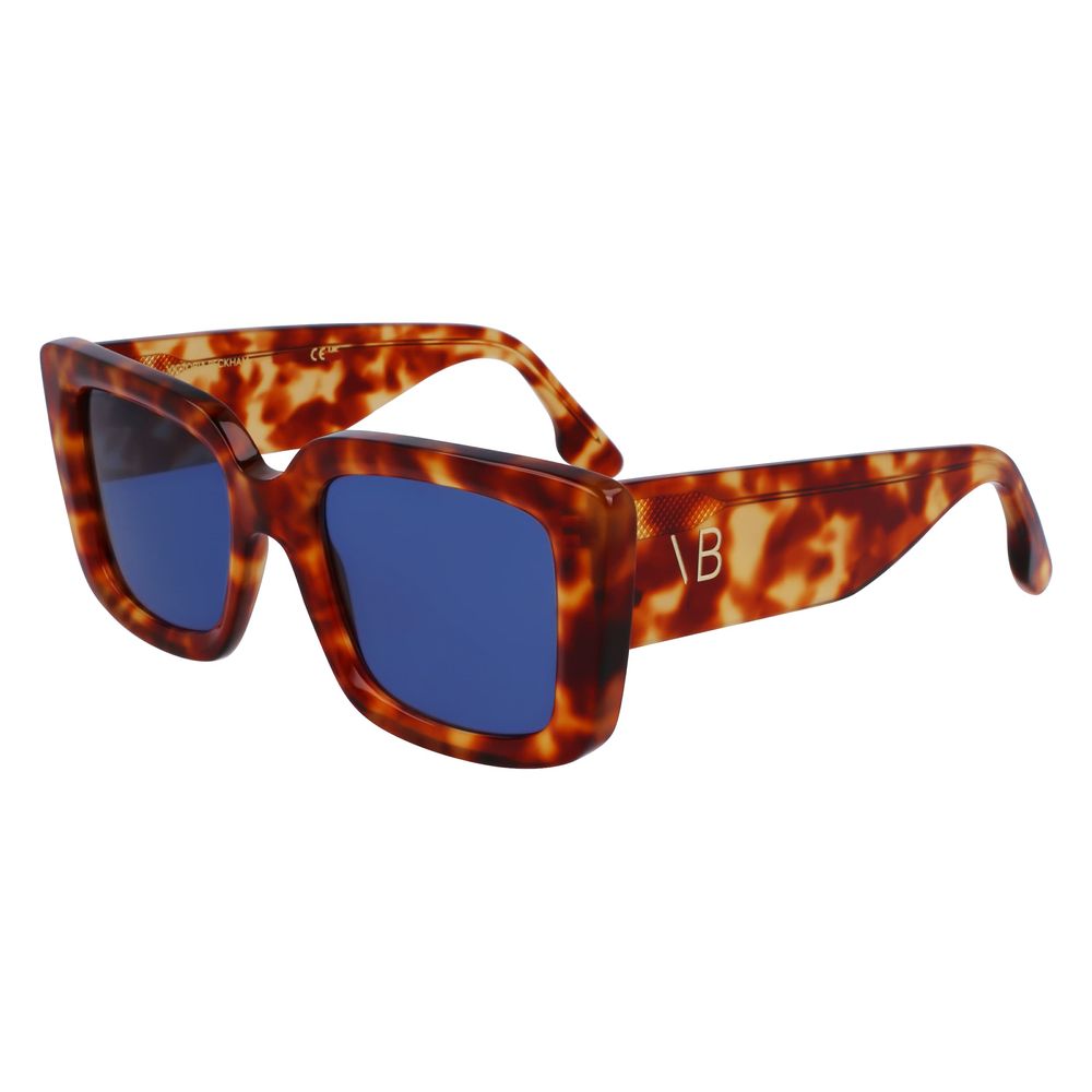 Victoria Beckham Brown Acetate Sunglasses - Luxe Marca