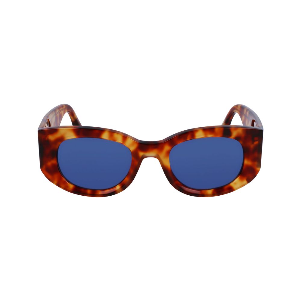Victoria Beckham Brown Acetate Sunglasses - Luxe Marca