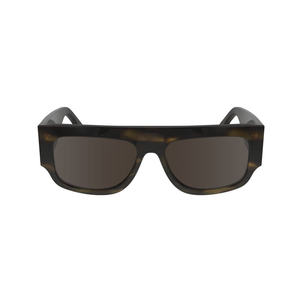 Victoria Beckham Brown Acetate Sunglasses - Luxe Marca