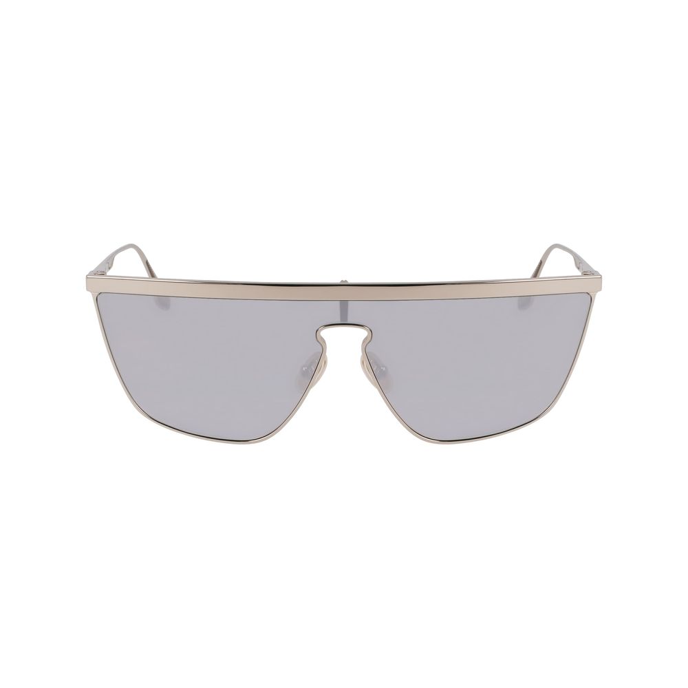 Victoria Beckham Gray Metal Sunglasses - Luxe Marca