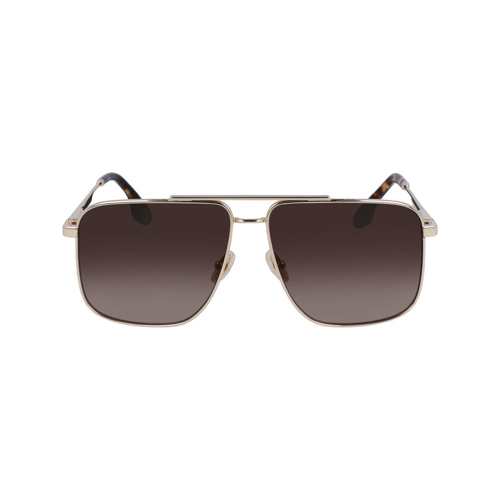Victoria Beckham Gold Metal Sunglasses - Luxe Marca