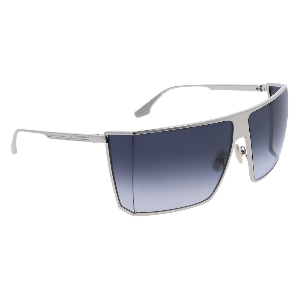 Victoria Beckham Gray Metal Sunglasses - Luxe Marca