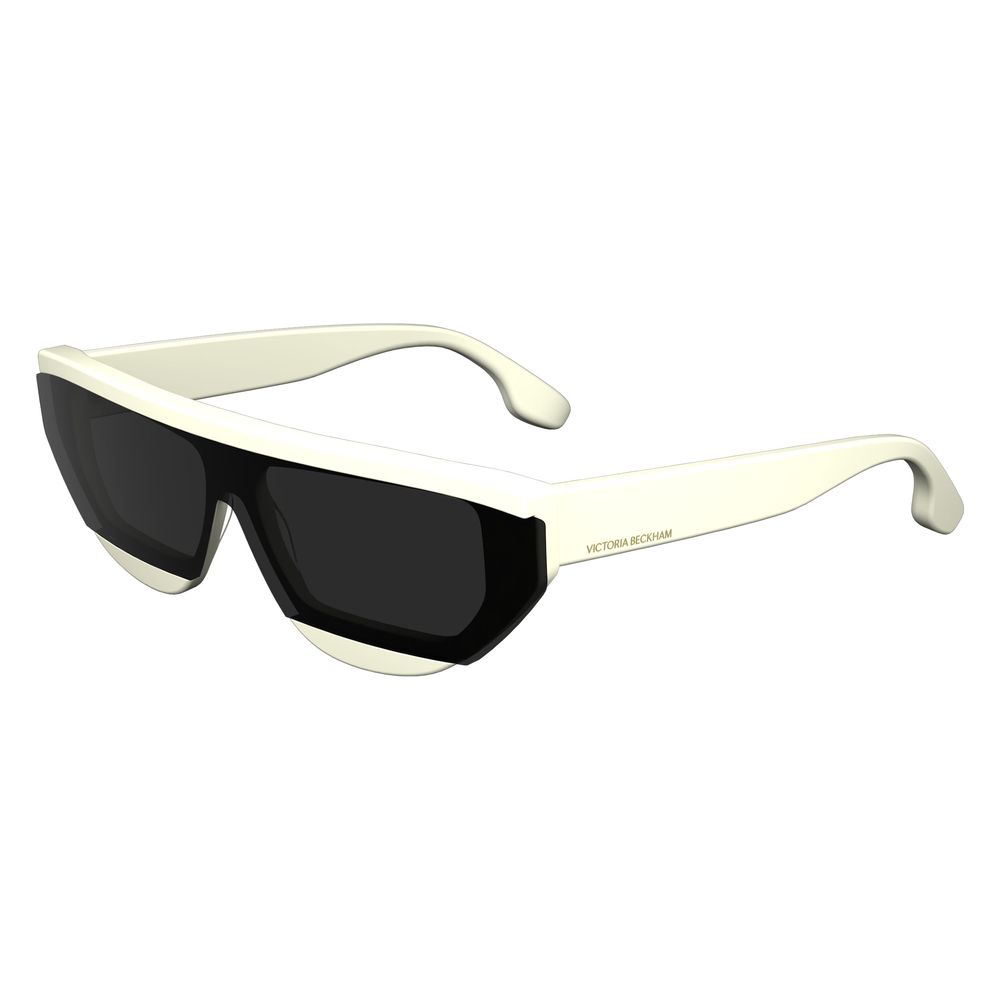Victoria Beckham White Acetate Sunglasses - Luxe Marca
