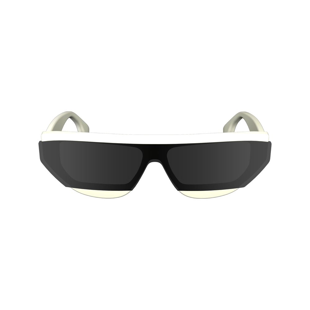 Victoria Beckham White Acetate Sunglasses - Luxe Marca