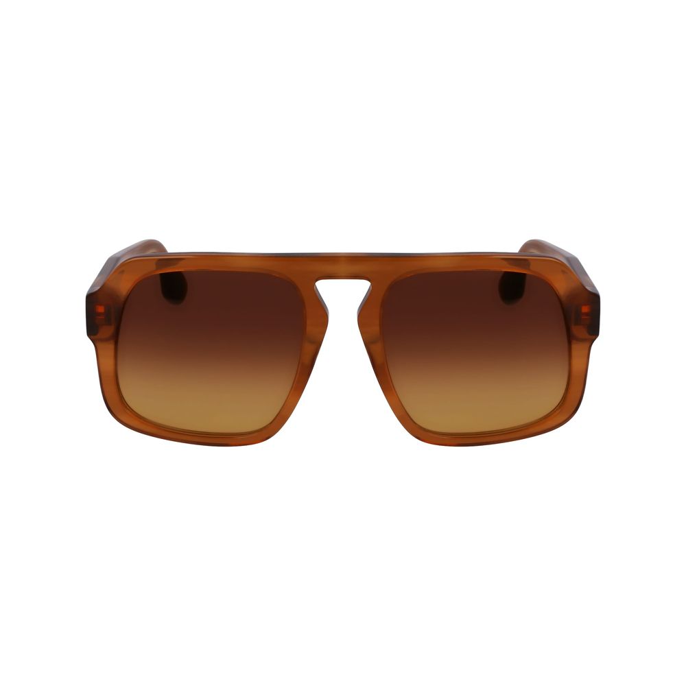 Victoria Beckham Gold Acetate Sunglasses