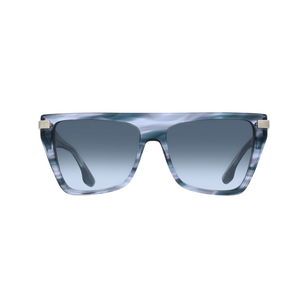Victoria Beckham Gray Acetate Sunglasses - Luxe Marca