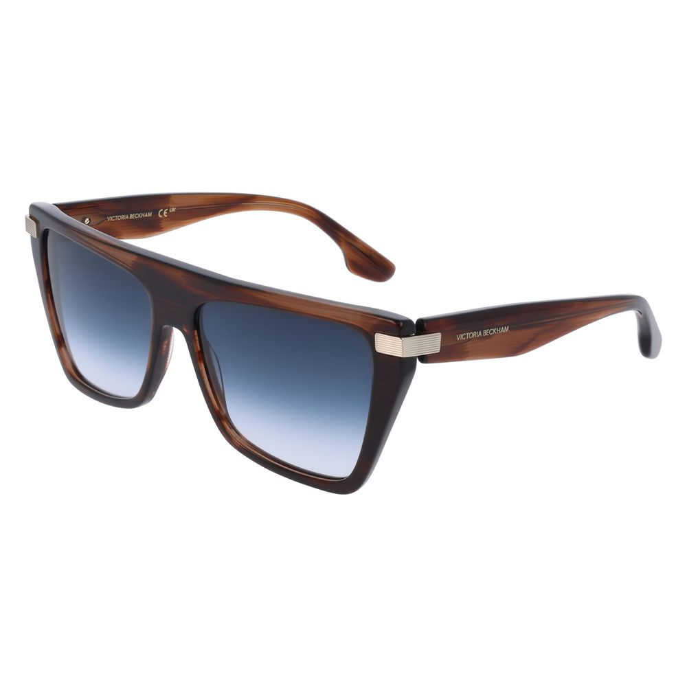 Victoria Beckham Brown Acetate Sunglasses - Luxe Marca