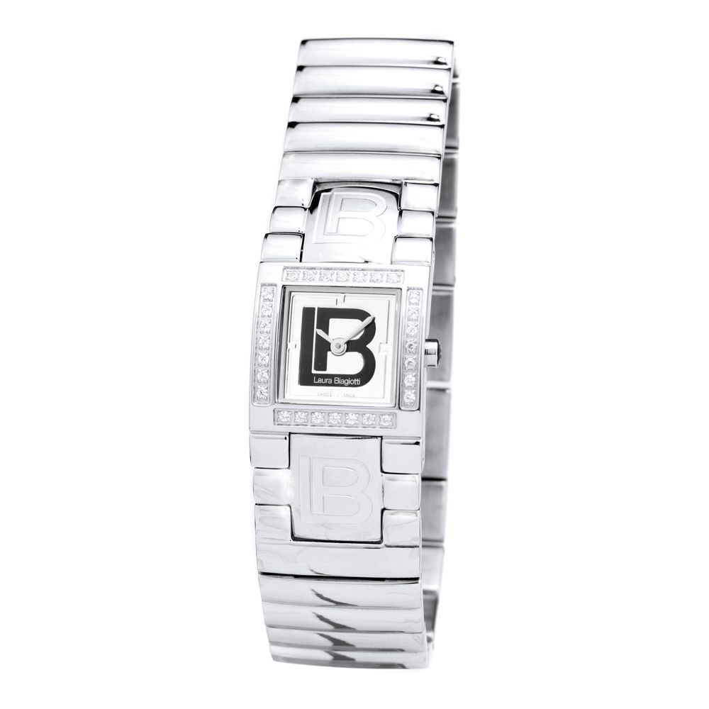 Laura Biagiotti Silver Stainless Steel Dress Watch